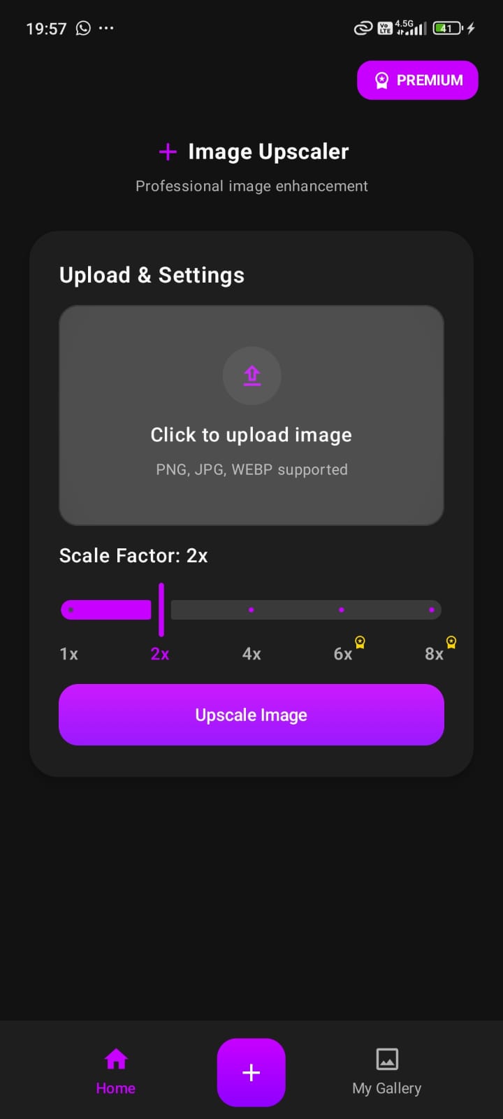 AI Upscaler ekran görüntüsü 1